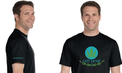 Got Hemp 2 - CBD Store - Duluth GA - Men's Black CBD T-Shirt